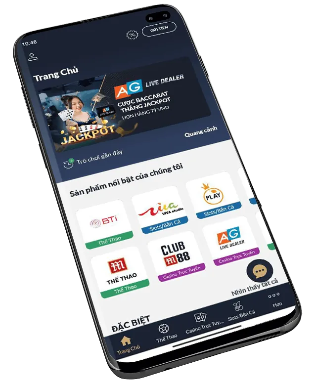 Chơi slot game trên điện thoại di động